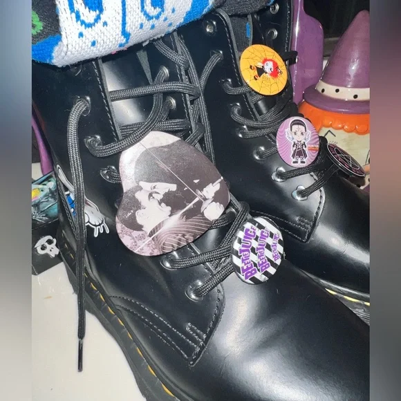 Authentic Hello Kitty Dr Marten Platform boots! Dollskill - Picture 2 of 16